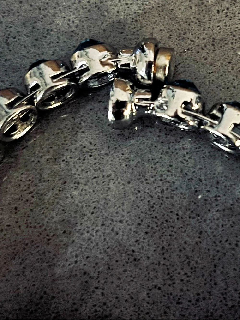 Estate bracelet faceted